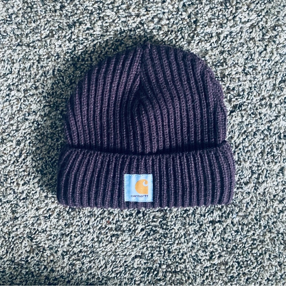 Purple Carhartt Beanie